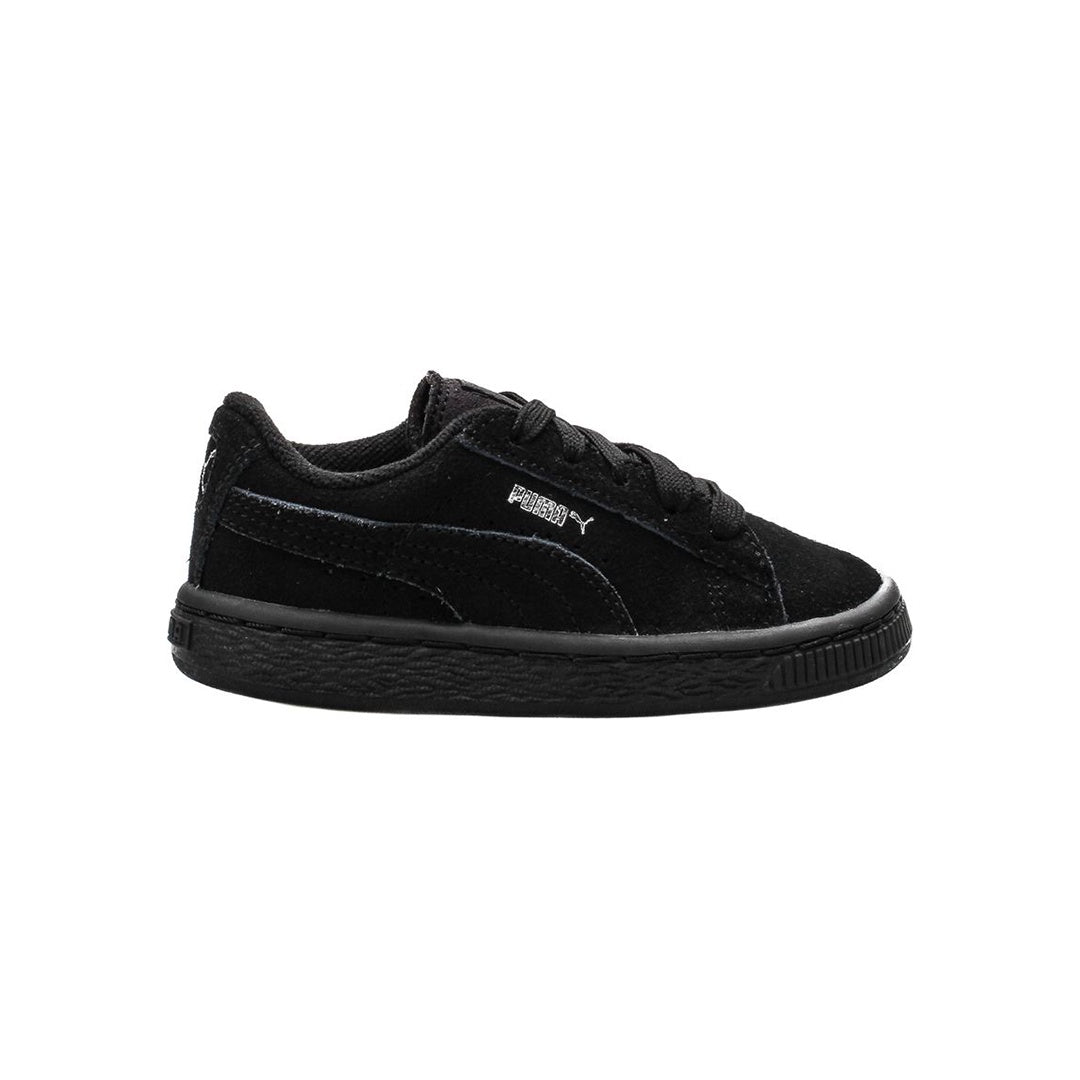 Top Seller Puma SUEDE Kids - BLACK-PUMA SILVER