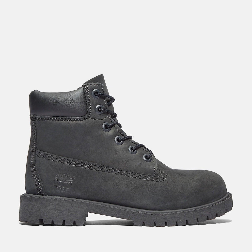 Top Seller Timberland 6IN PREMIUM LACE WATERPROOF Junior’s - BLACK NUBUCK