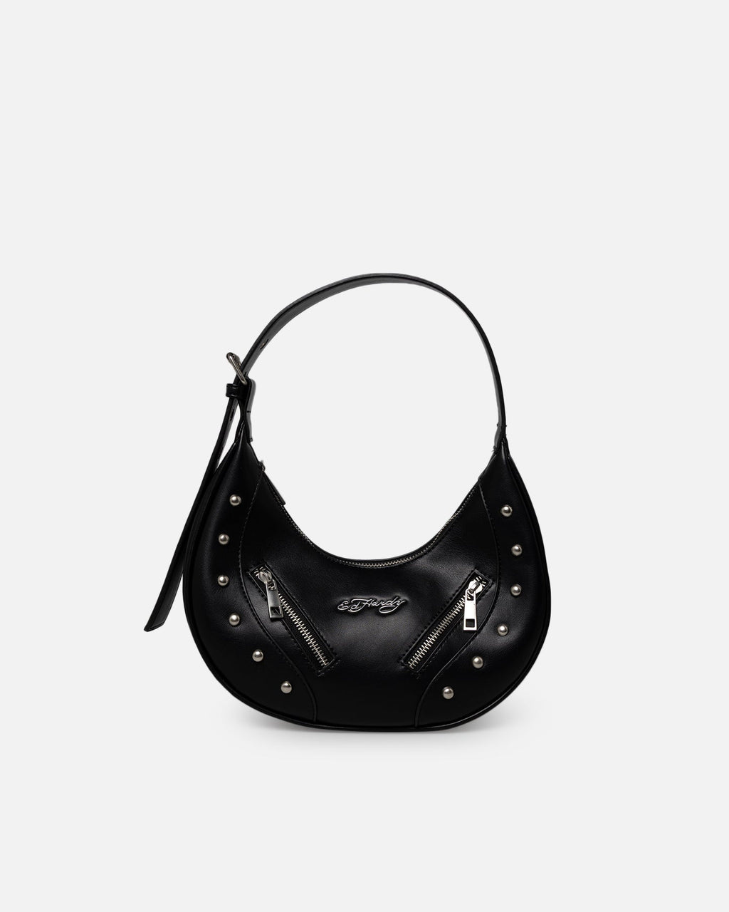 New Products Ed Hardy Women's Studded Handbag Black