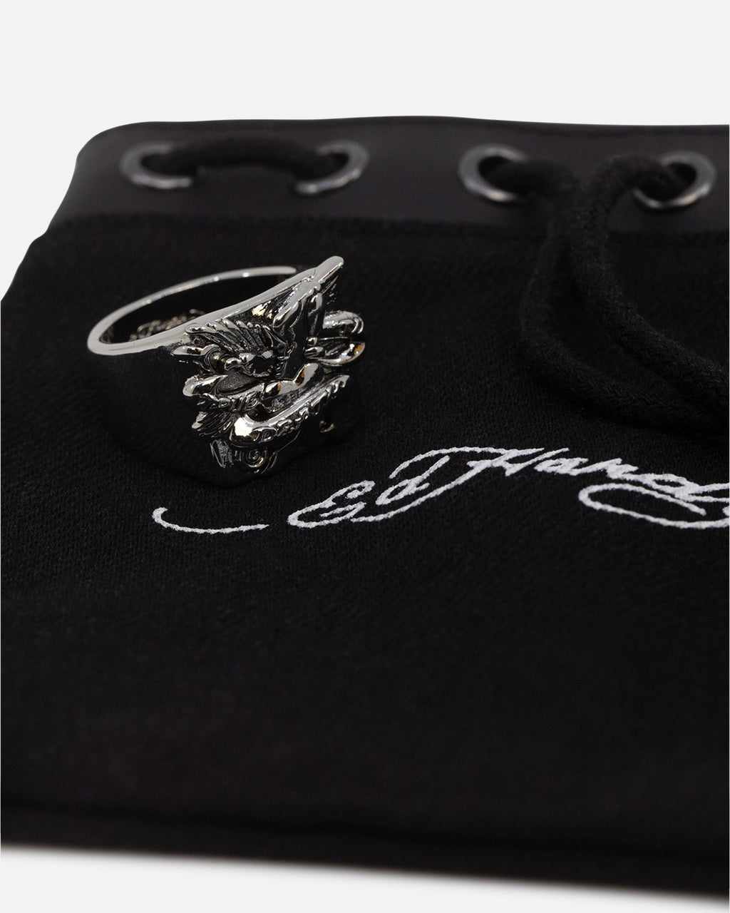 New Products Ed Hardy Heart & Dagger Ring Silver