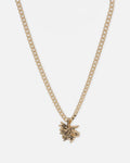 New Products Ed Hardy Heart & Dagger Necklace Gold
