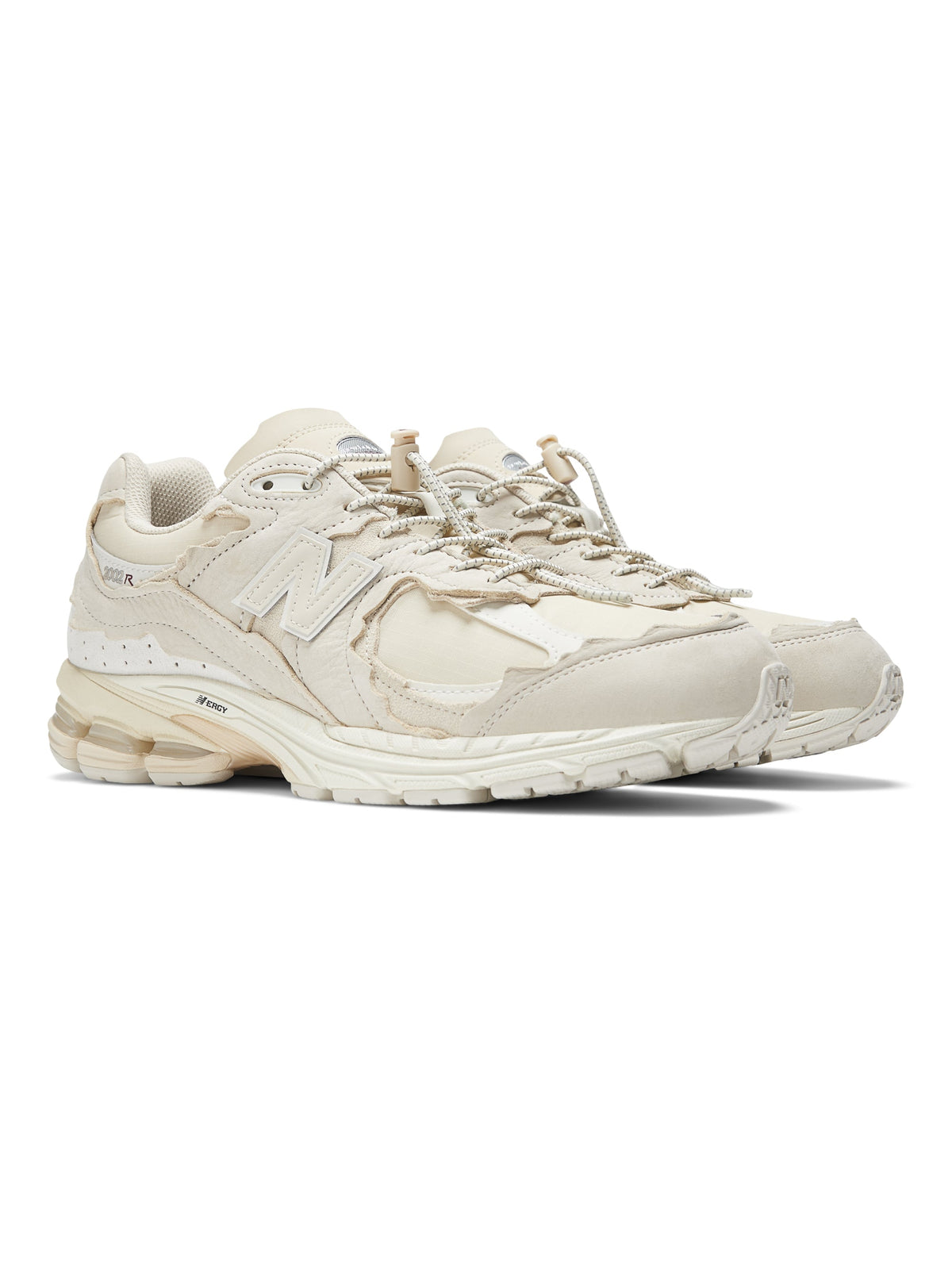 2026 New Arrival Sneakers in Suede Retr 2002R Unisex Bianco