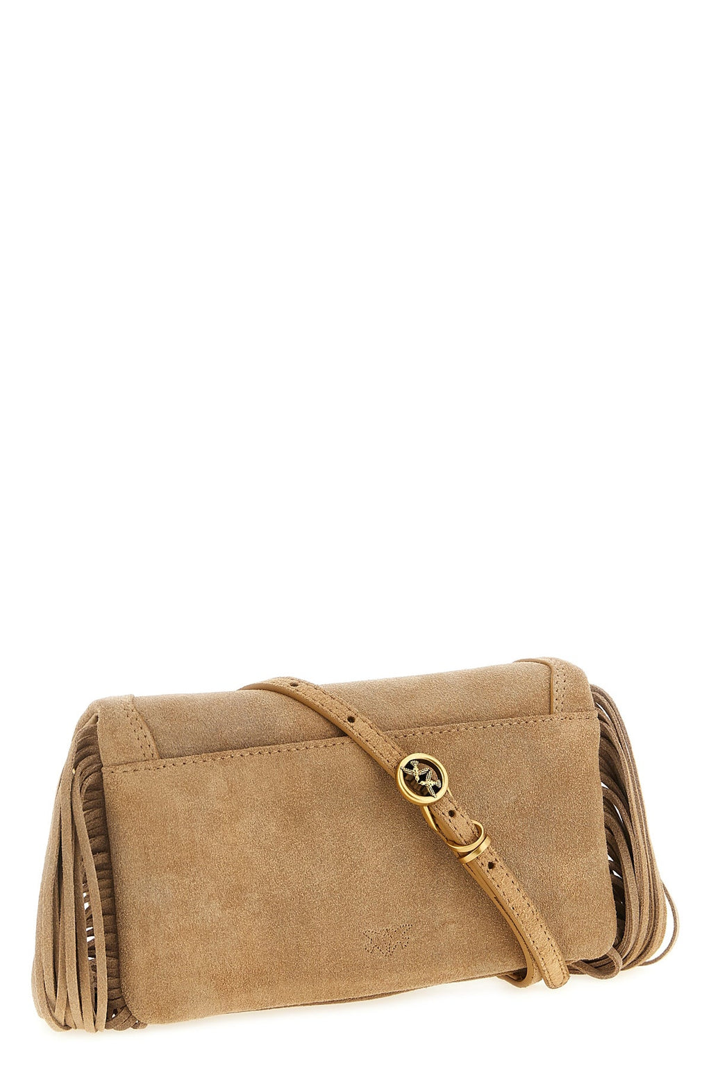 2026 New Arrival love click soft horizontal mini suede clutch bag