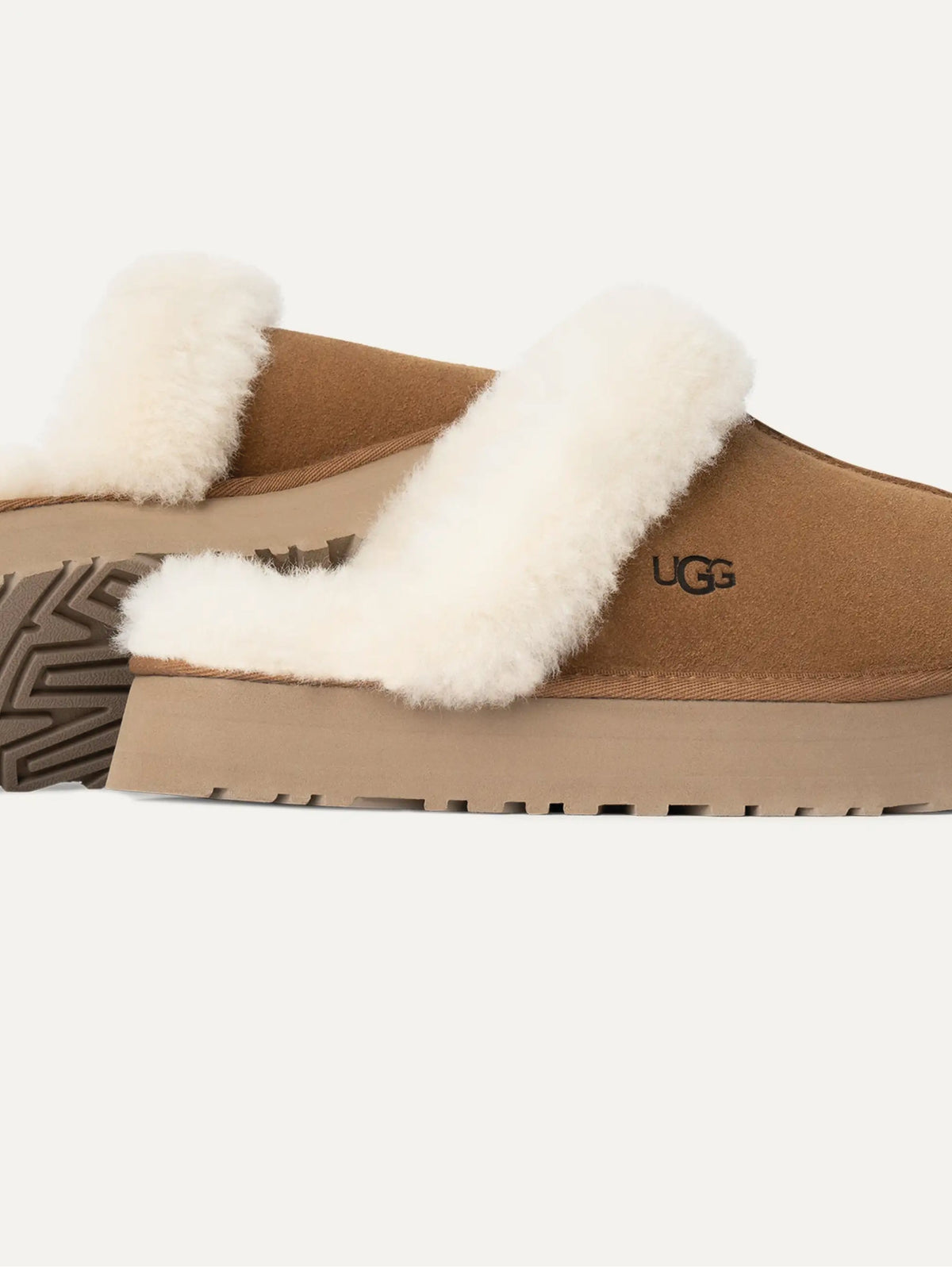 2026 New Arrival Slip On in Montone con Suola in EVA Disquette Castagna