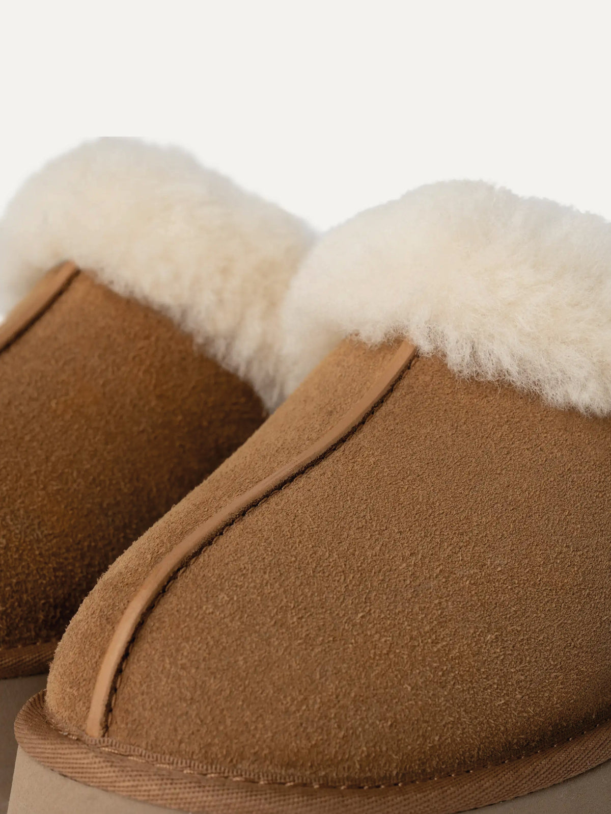 2026 New Arrival Slip On in Montone con Suola in EVA Disquette Castagna