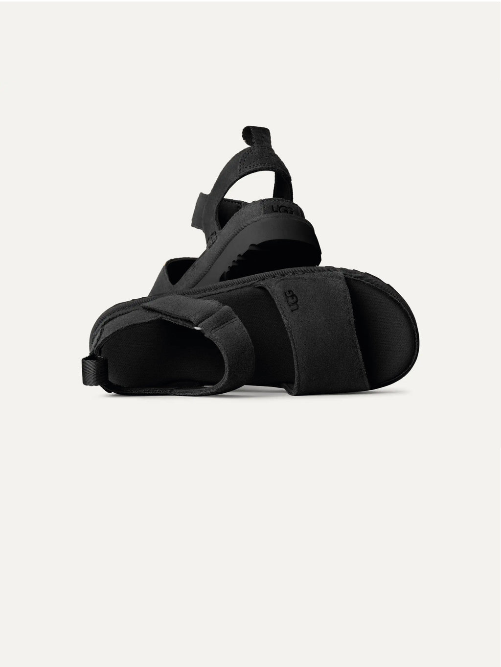 2026 New Arrival Sandali in Pelle Scamosciata GoldenStar Nero