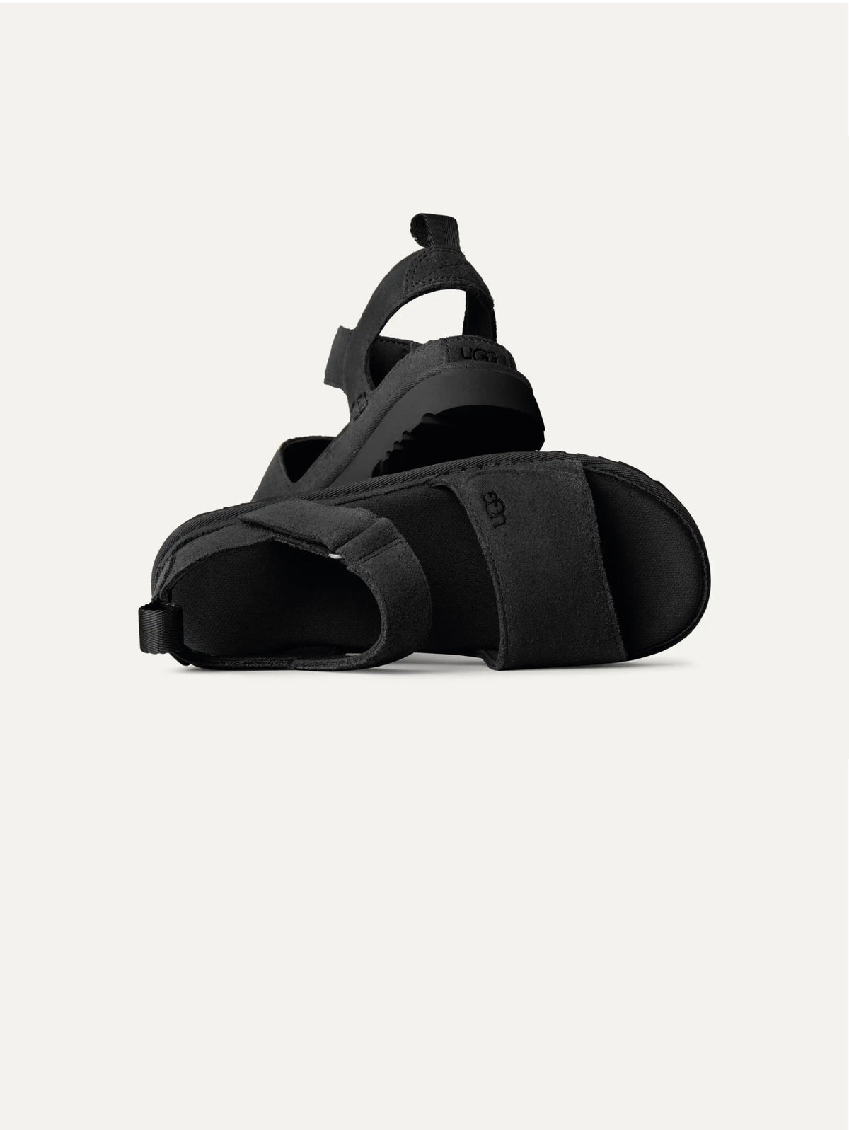 2026 New Arrival Sandali in Pelle Scamosciata GoldenStar Nero