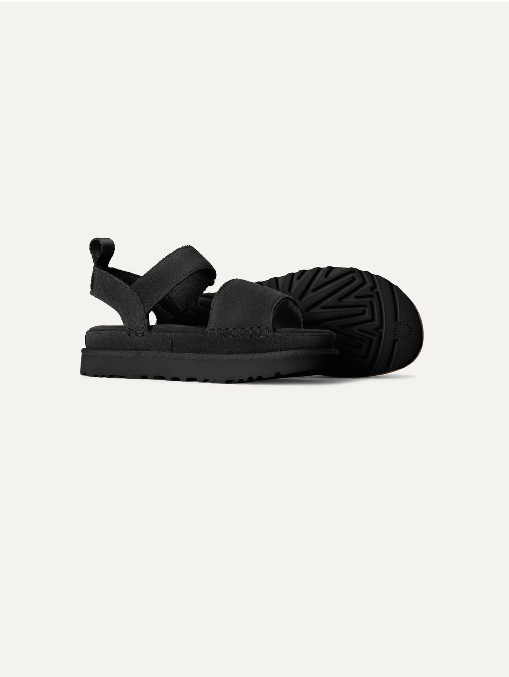 2026 New Arrival Sandali in Pelle Scamosciata GoldenStar Nero