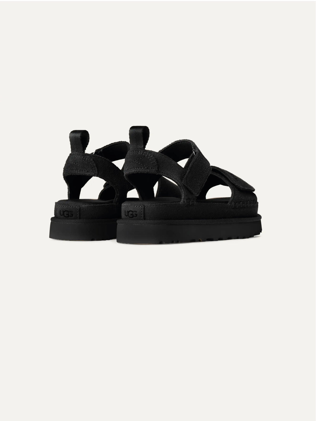 2026 New Arrival Sandali in Pelle Scamosciata GoldenStar Nero