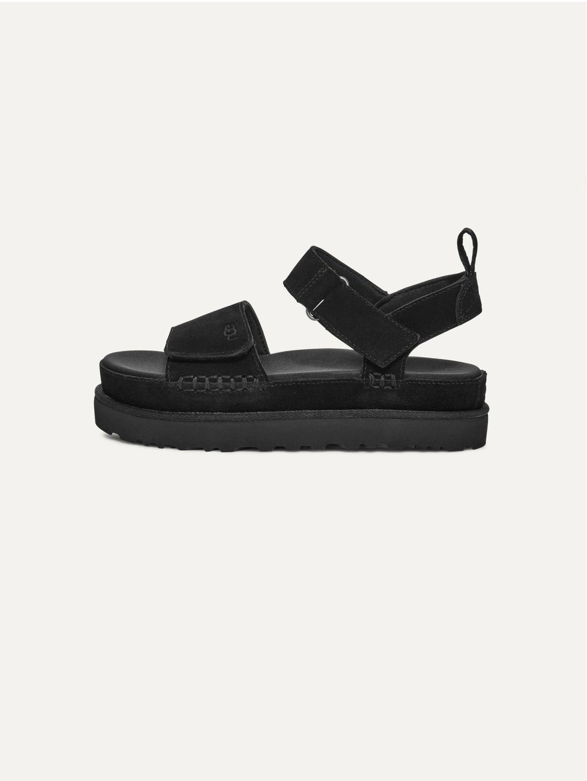 2026 New Arrival Sandali in Pelle Scamosciata GoldenStar Nero