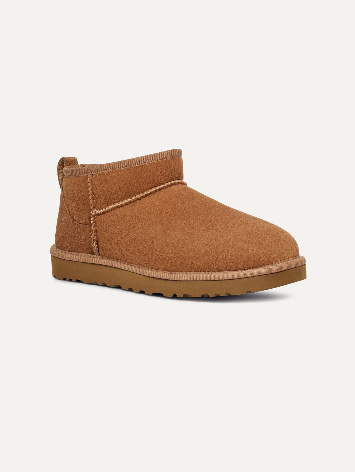2026 New Arrival Stivaletti in Montone Ultra Mini Classic Uomo Castagna