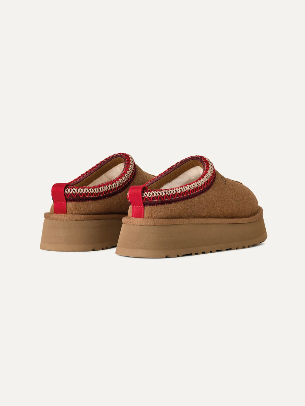2026 New Arrival Ciabatte con Plateau Tazz II Castagna