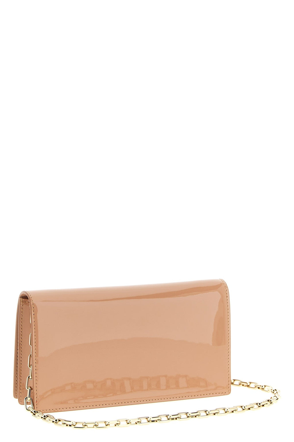 2026 New Arrival bettina patent calf leather clutch