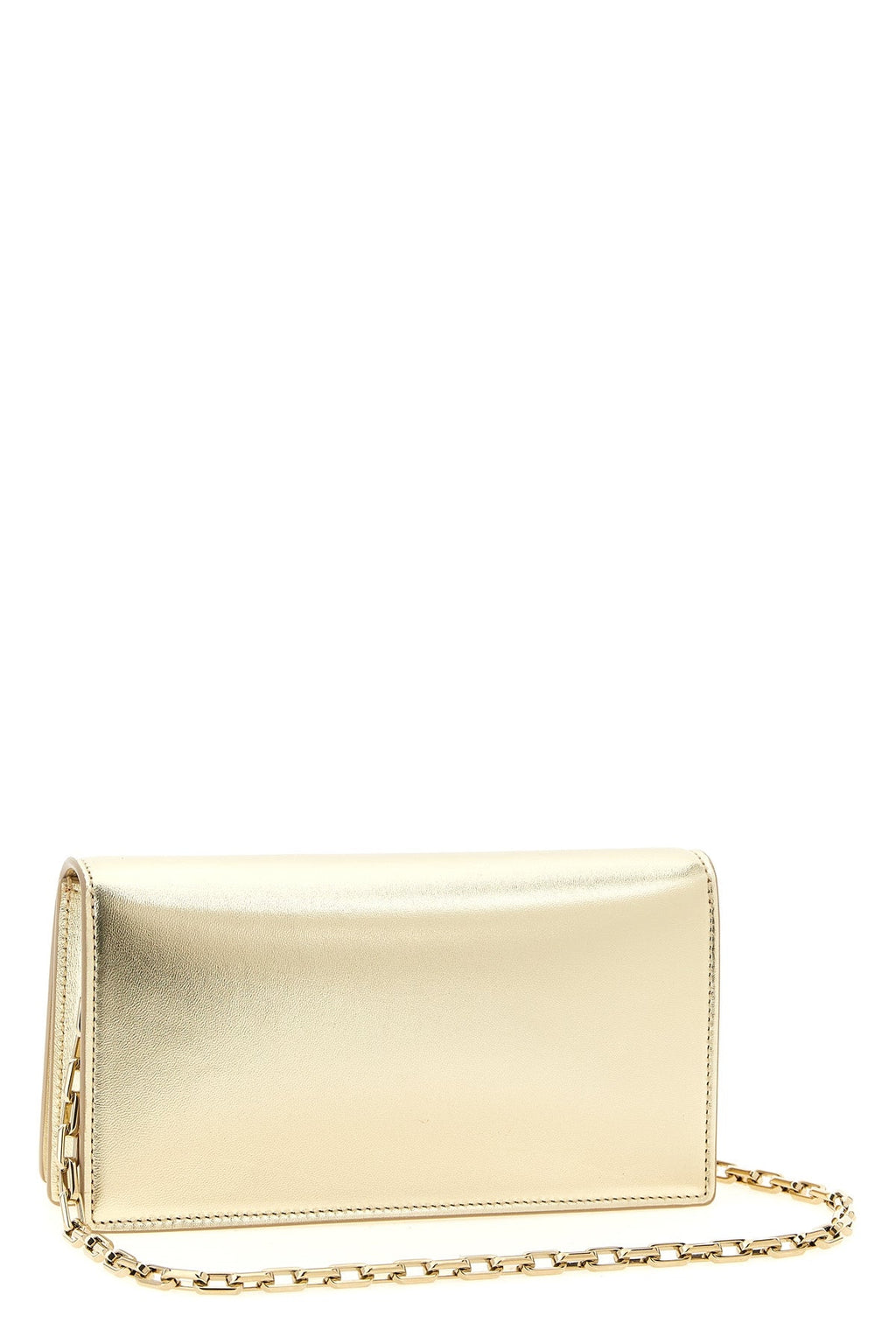 2026 New Arrival bettina clutch in laminated lamb nappa leather