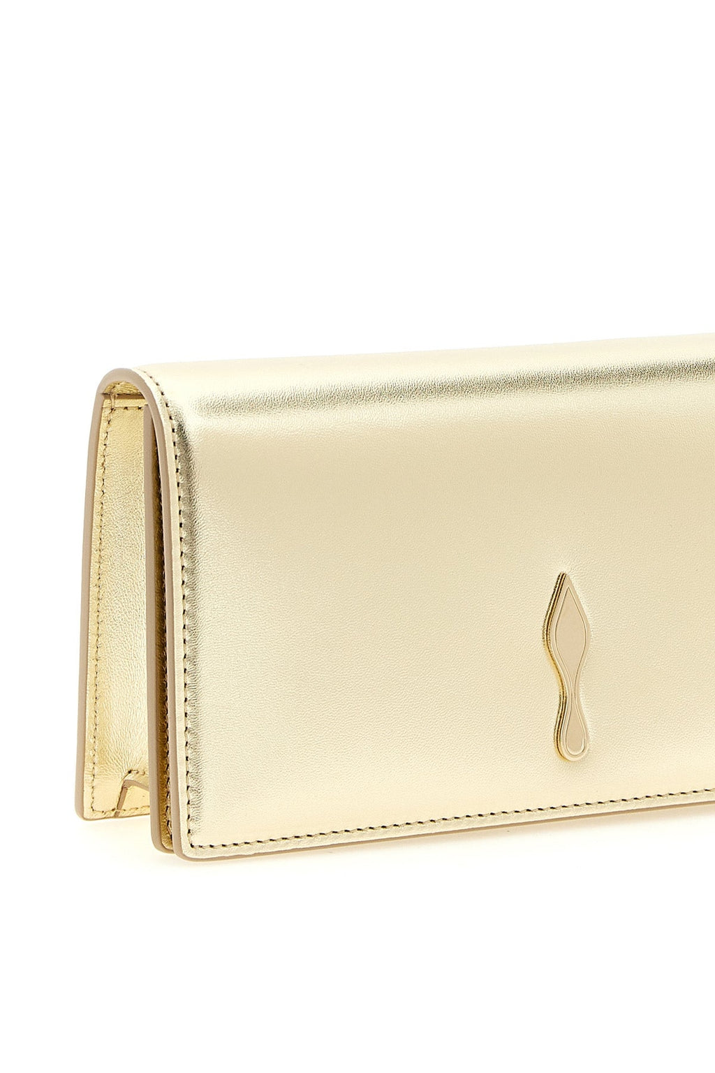 2026 New Arrival bettina clutch in laminated lamb nappa leather