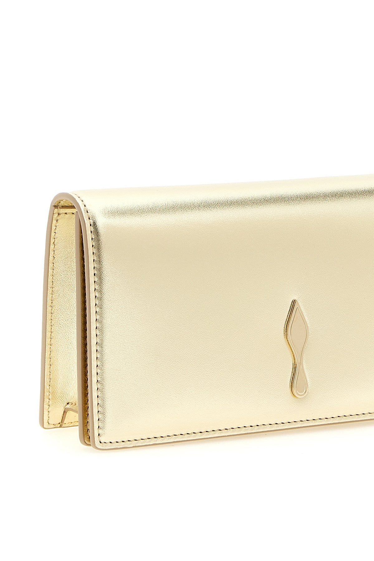 2026 New Arrival bettina clutch in laminated lamb nappa leather
