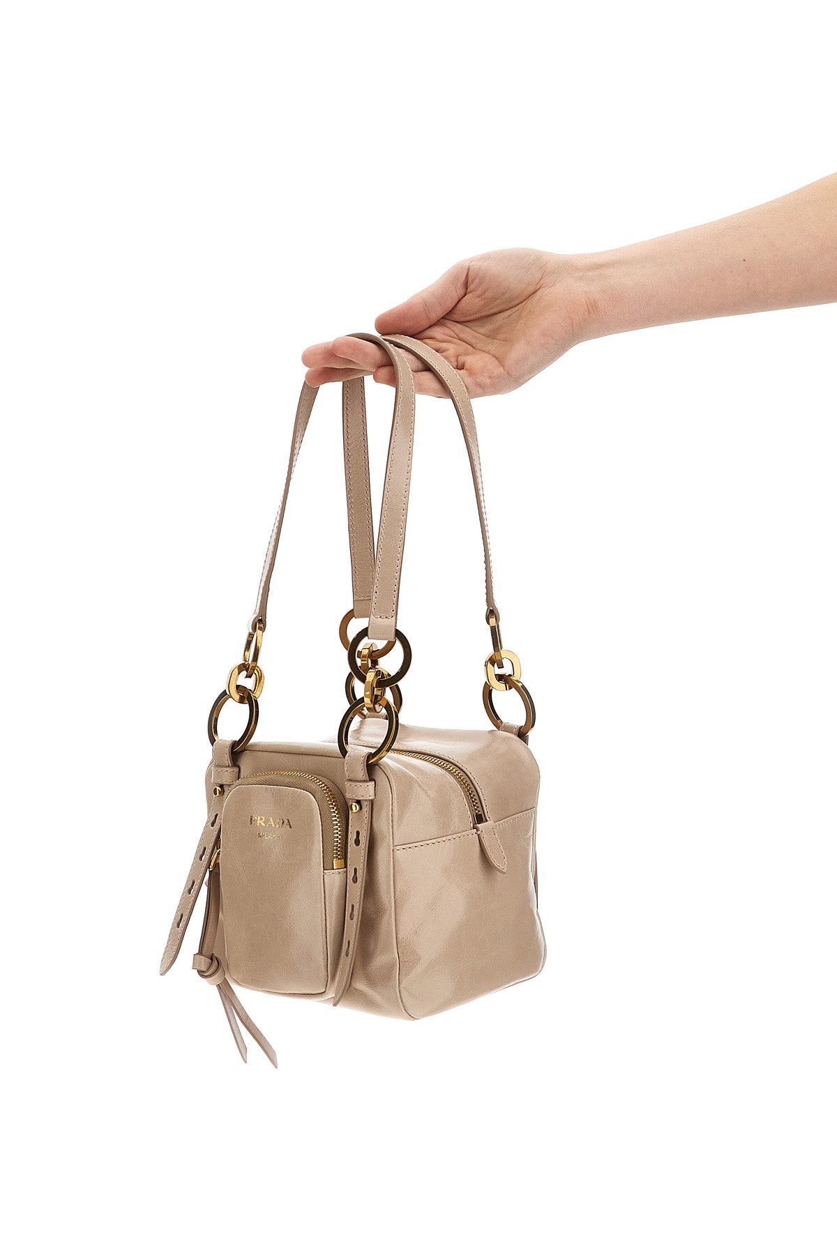 2026 New Arrival dangle mini leather top case