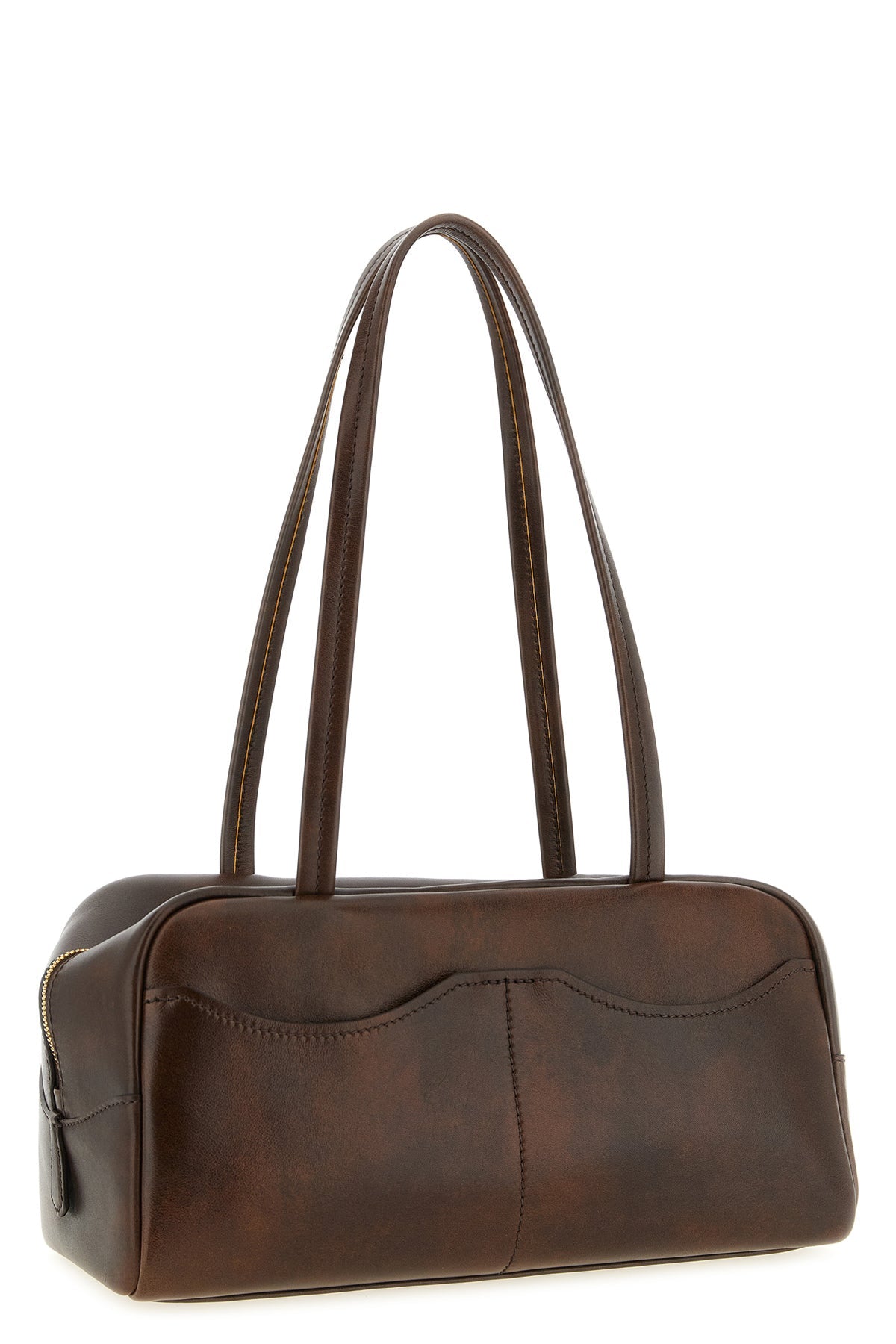 2026 New Arrival prada carry large top case in antique leather