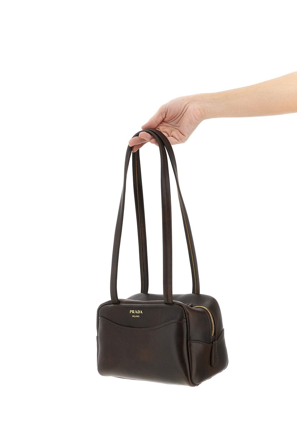 2026 New Arrival prada carry leather top case