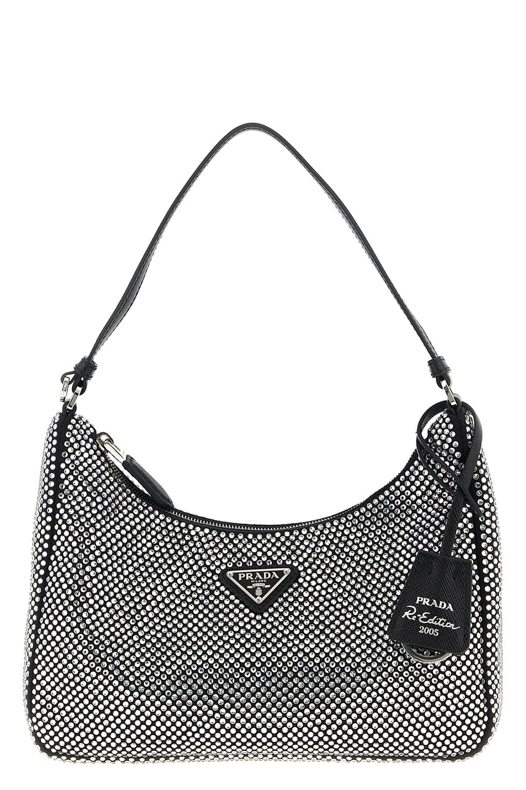 2026 New Arrival prada re-edition 2005 satin shoulder bag