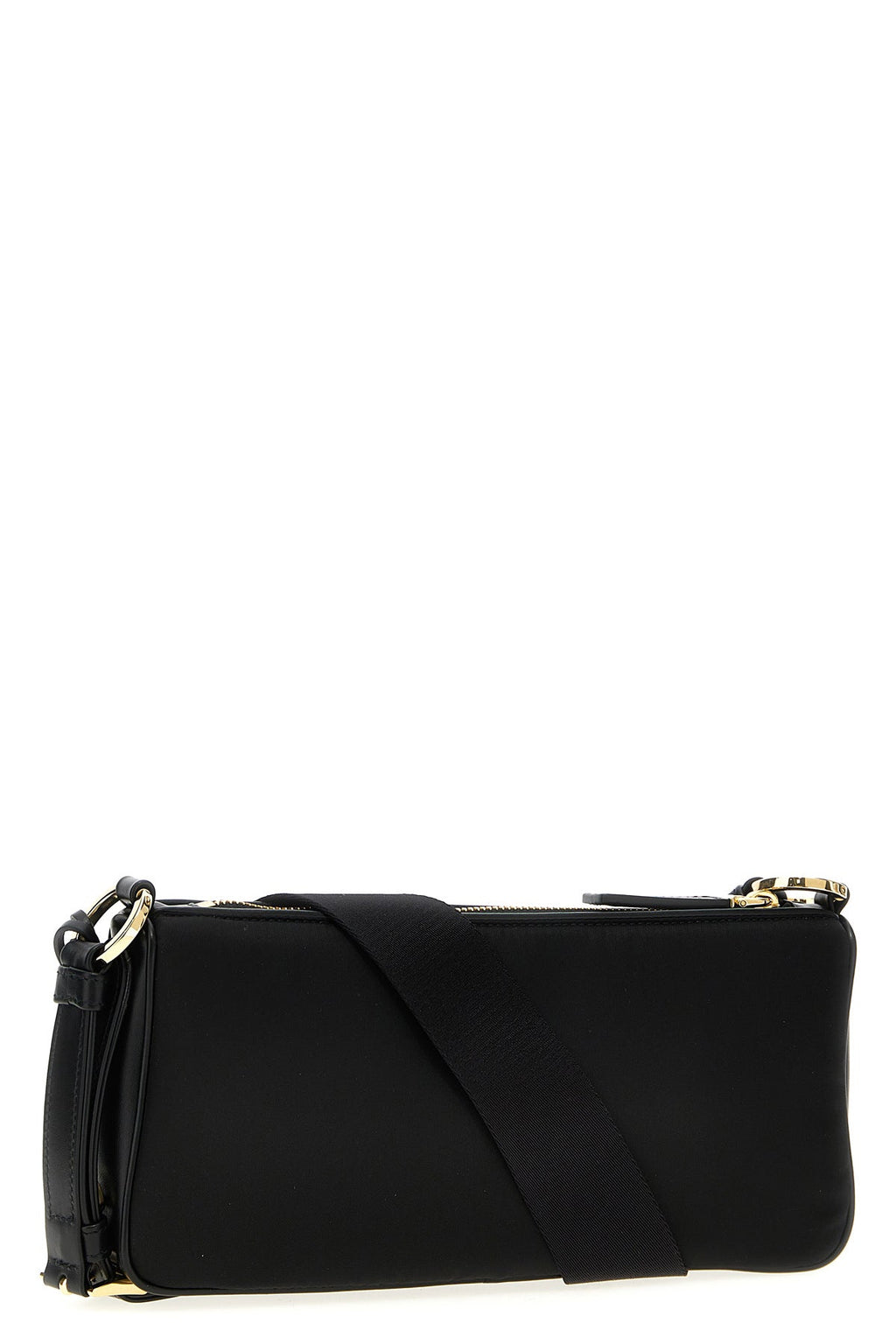2026 New Arrival small shoulder bag in re-nylon and smooth leather