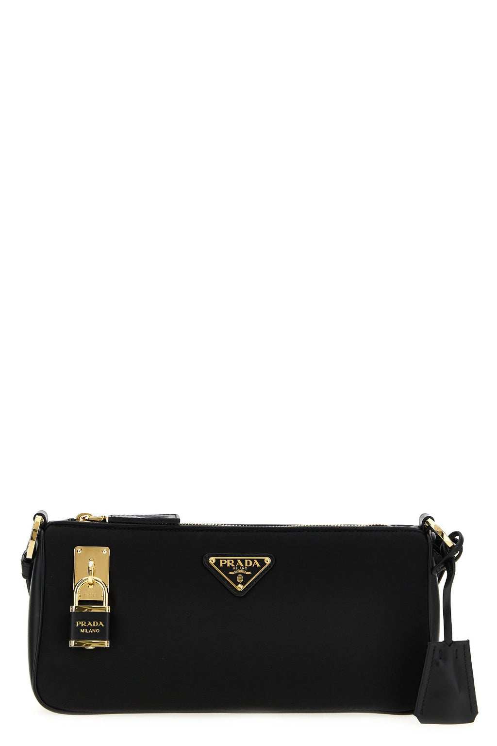 2026 New Arrival small shoulder bag in re-nylon and smooth leather