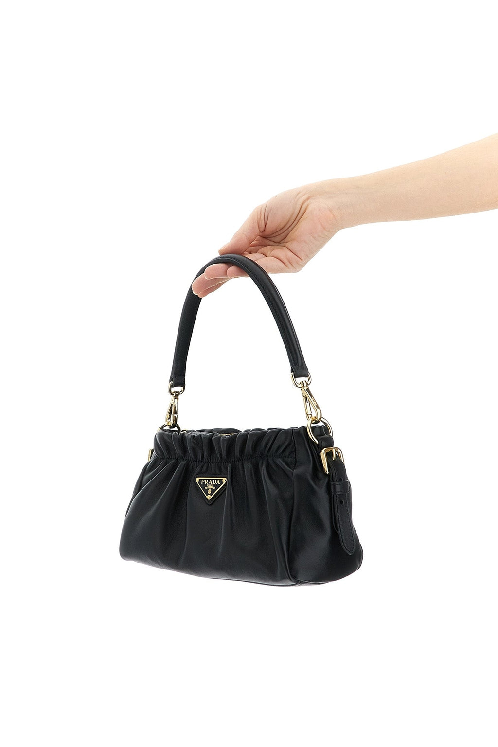 2026 New Arrival curled leather shoulder bag