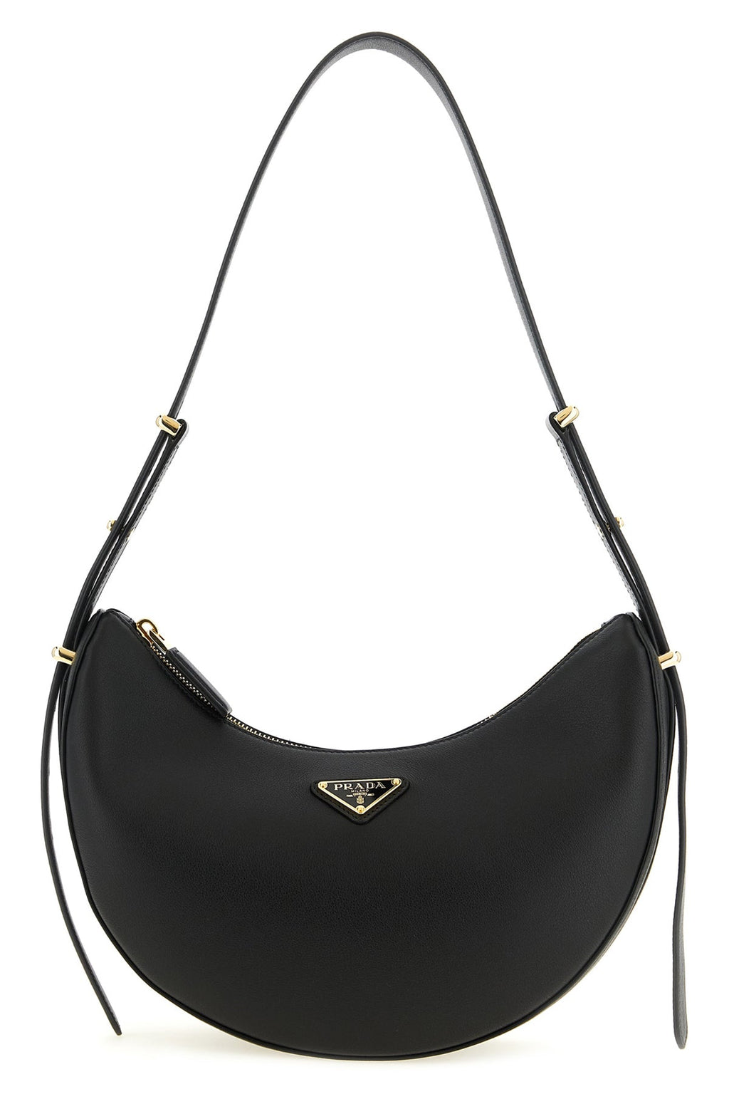 2026 New Arrival prada arqué smooth leather shoulder bag