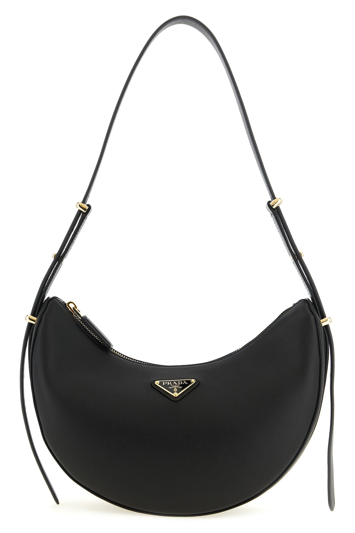 2026 New Arrival prada arqué smooth leather shoulder bag