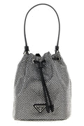 2026 New Arrival crystal satin bucket bag
