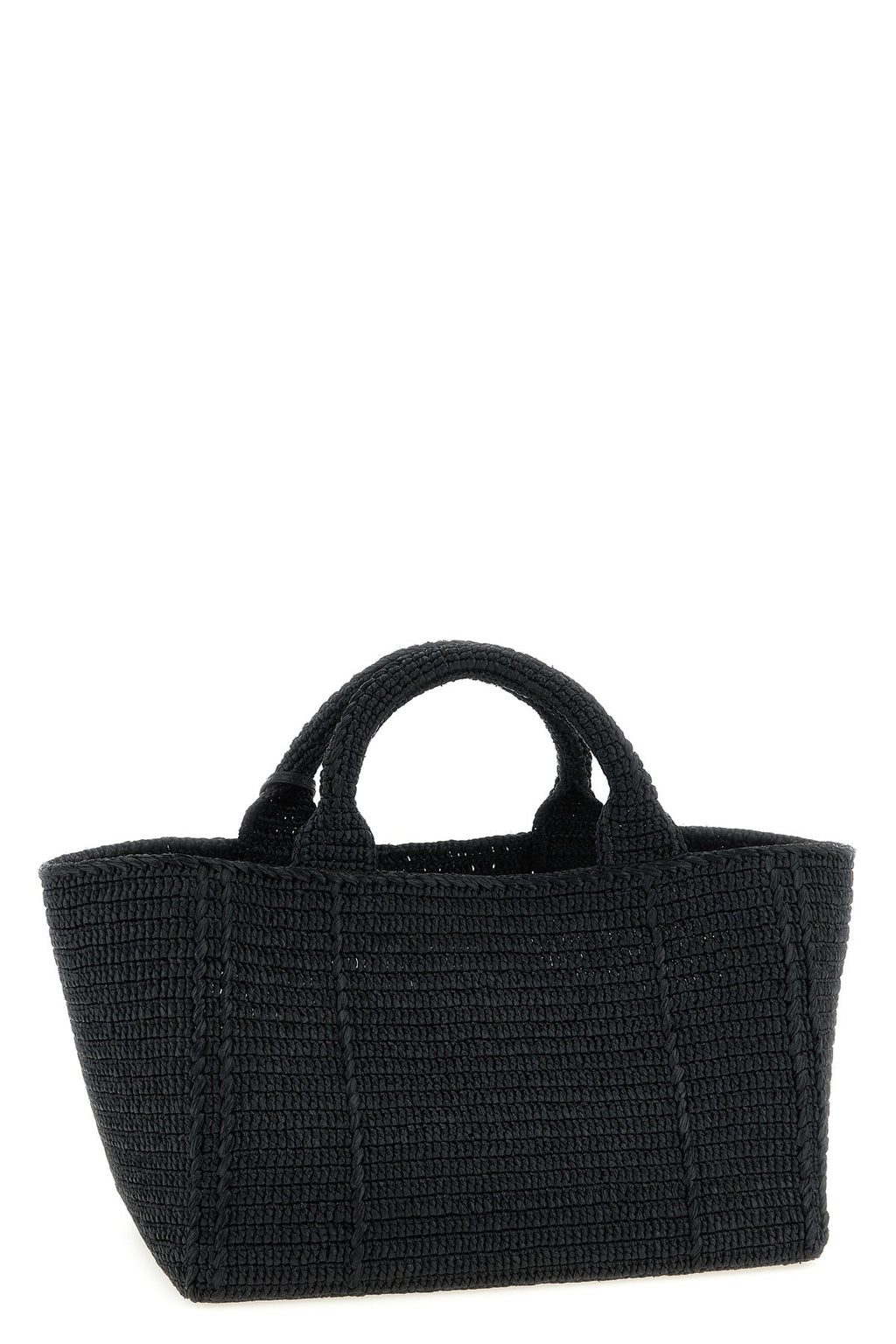2026 New Arrival crochet raffia-effect fabric shopping bag