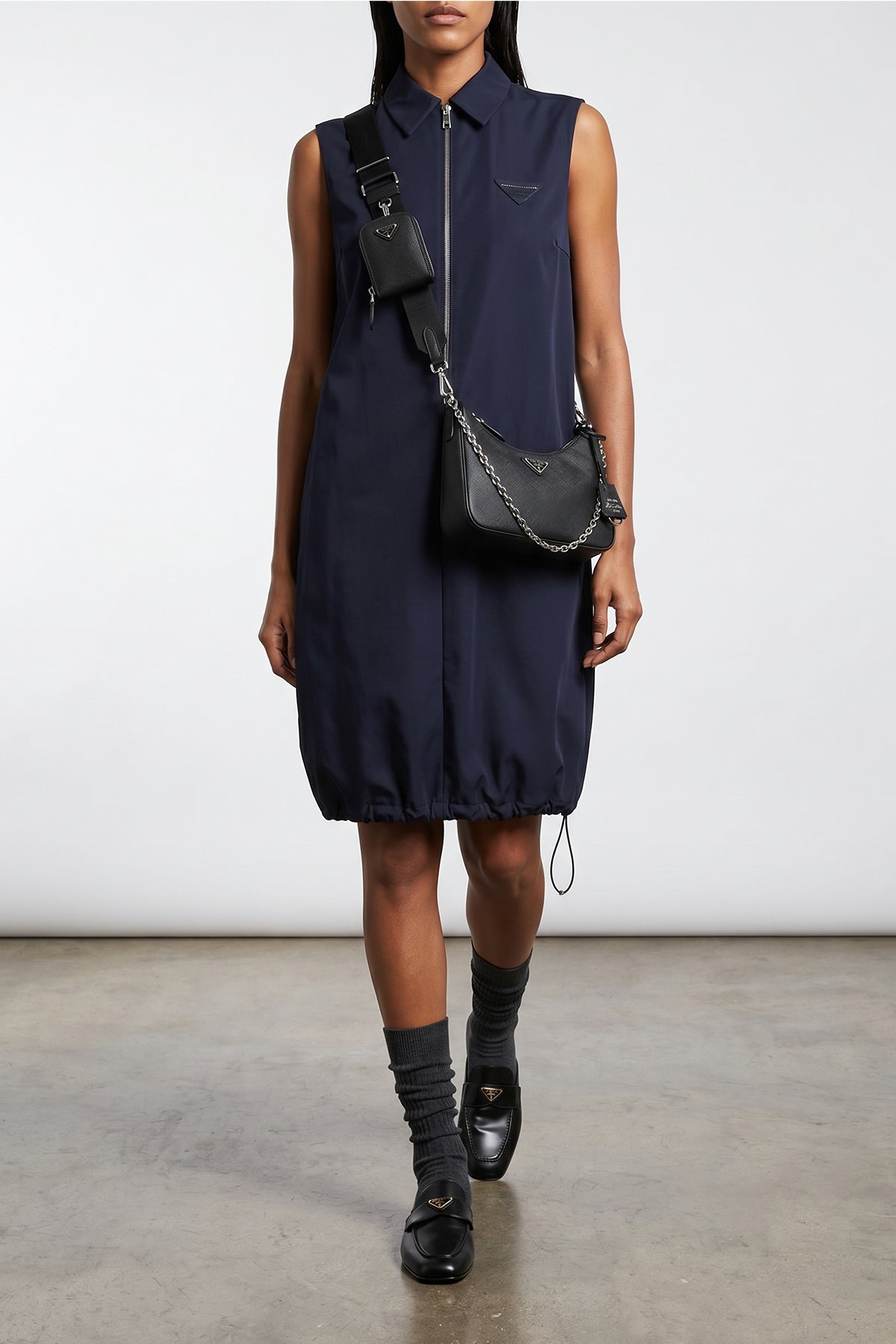 2026 New Arrival re-edition 2005 lux saffiano crossbody bag embellished