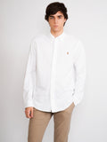 2026 New Arrival Camicia in Oxford Knit Bianco
