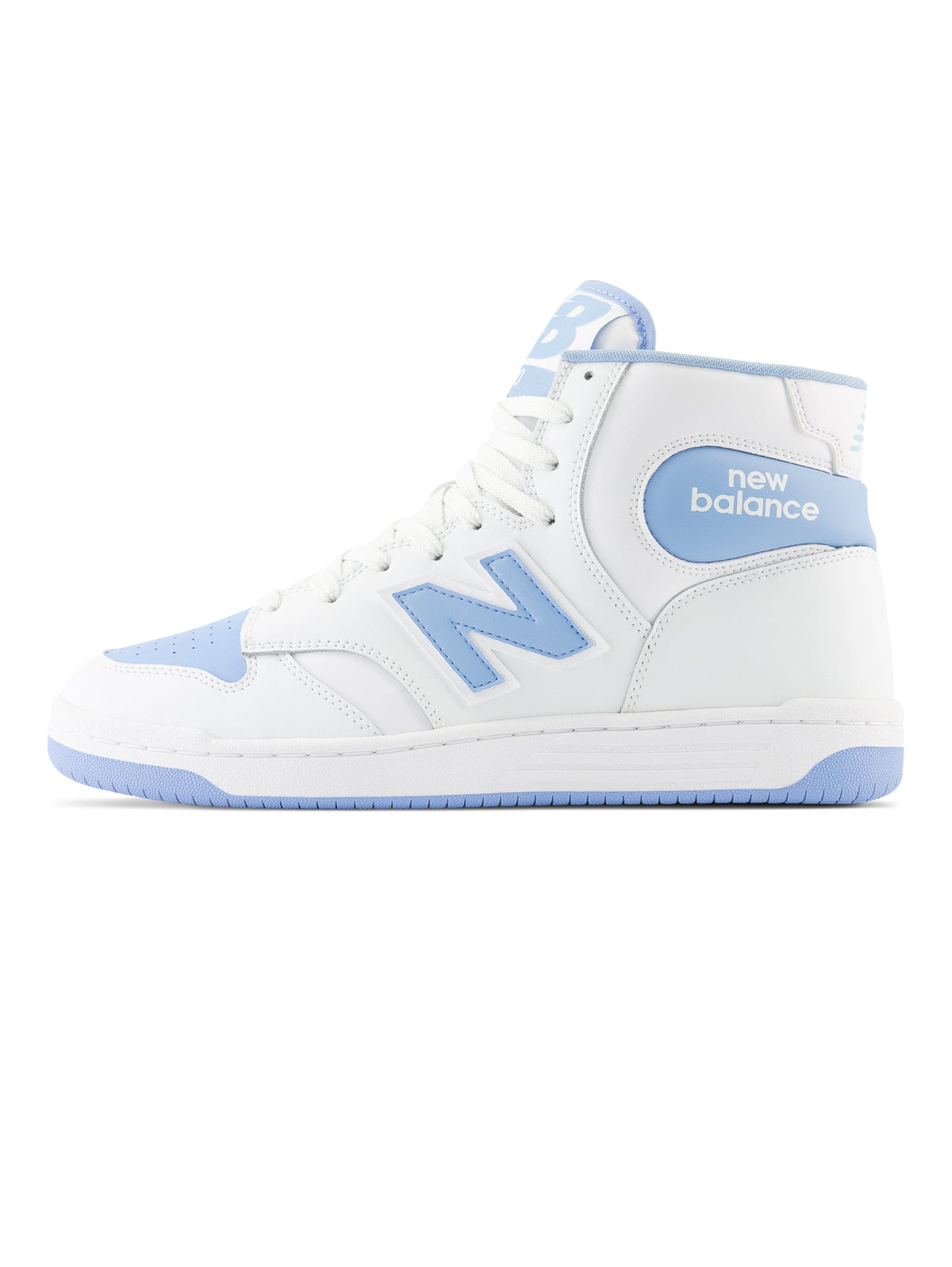 2026 New Arrival Sneakers Alte Stile Basket Retr Celeste/Bianco
