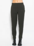 2026 New Arrival Pantaloni con Elastico in Vita Verde Oliva