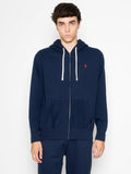 2026 New Arrival Felpa con Zip e Cappuccio Blu