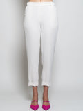 2026 New Arrival Pantaloni in Cady Panna