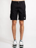 2026 New Arrival Shorts Cargo in Cotone Ripstop Nero