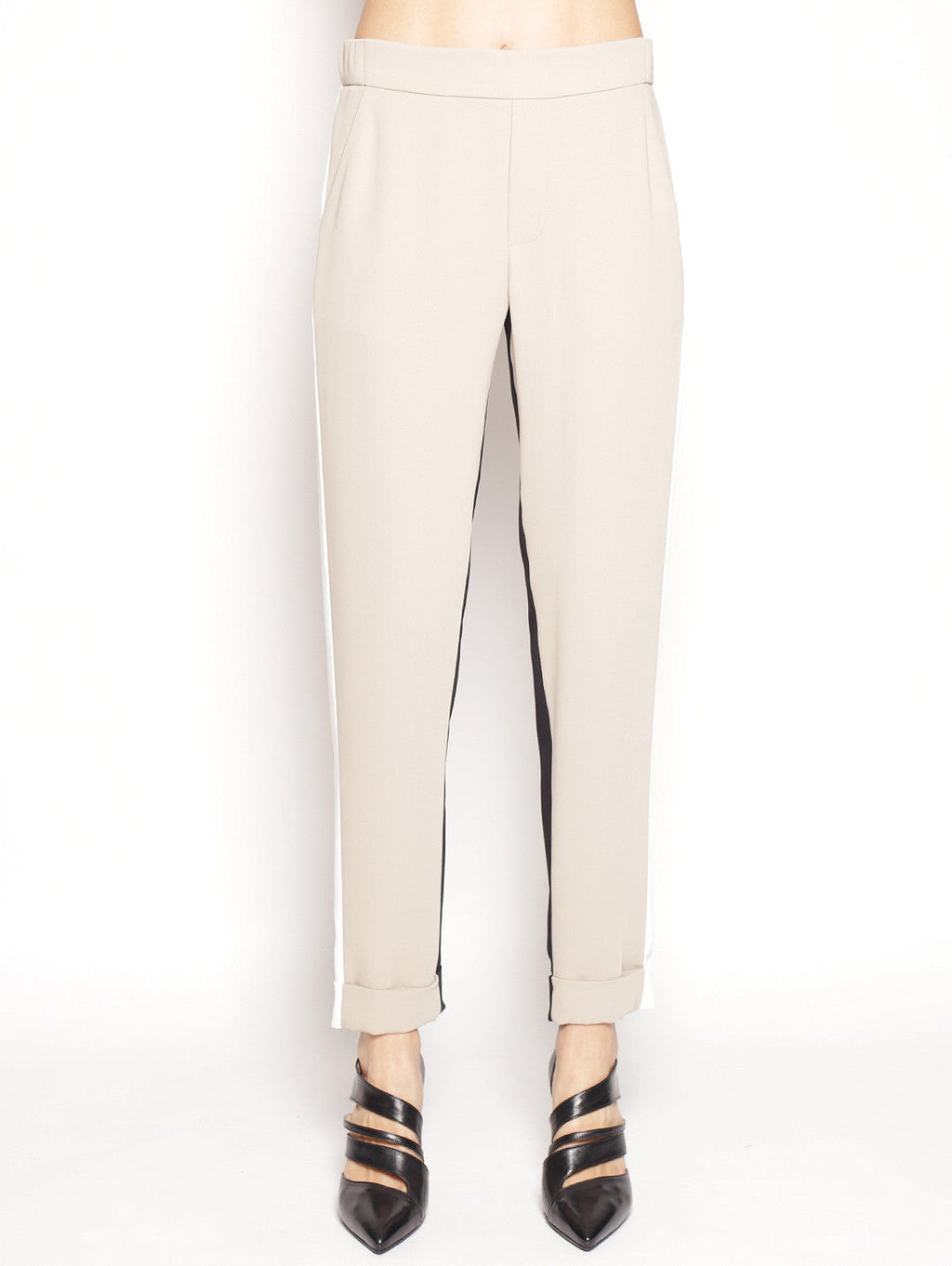 2026 New Arrival Pantalone Pantetrix Beige/Bianco/Nero