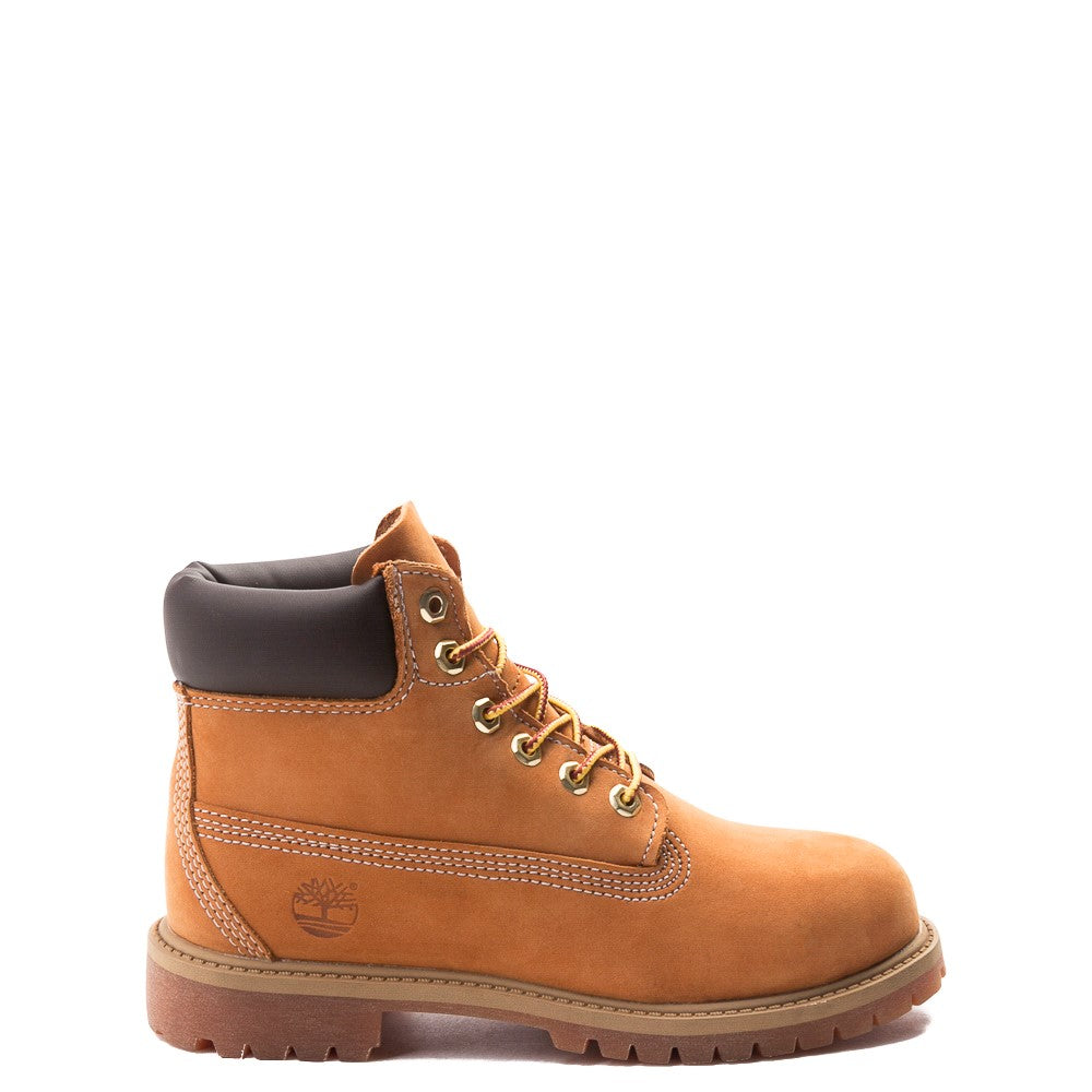 Top Seller Timberland 6IN PREM Junior’s - WHEAT NUBUCK