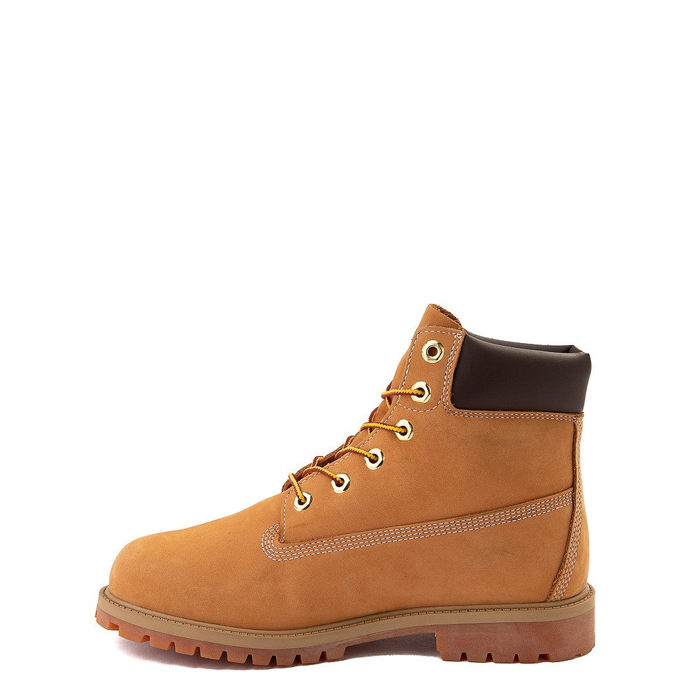 Top Seller Timberland 6IN PREM Junior’s - WHEAT NUBUCK