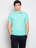 2026 New Arrival Polo in Piquet Slim Fit Verde