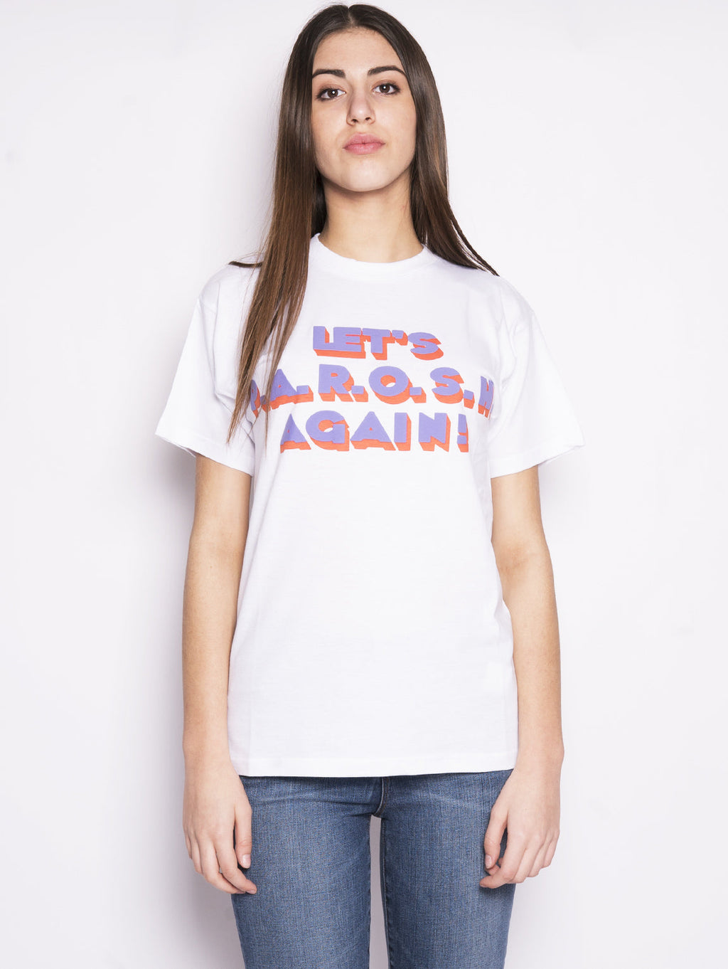 2026 New Arrival Maglia Coagain Bianco / Arancio