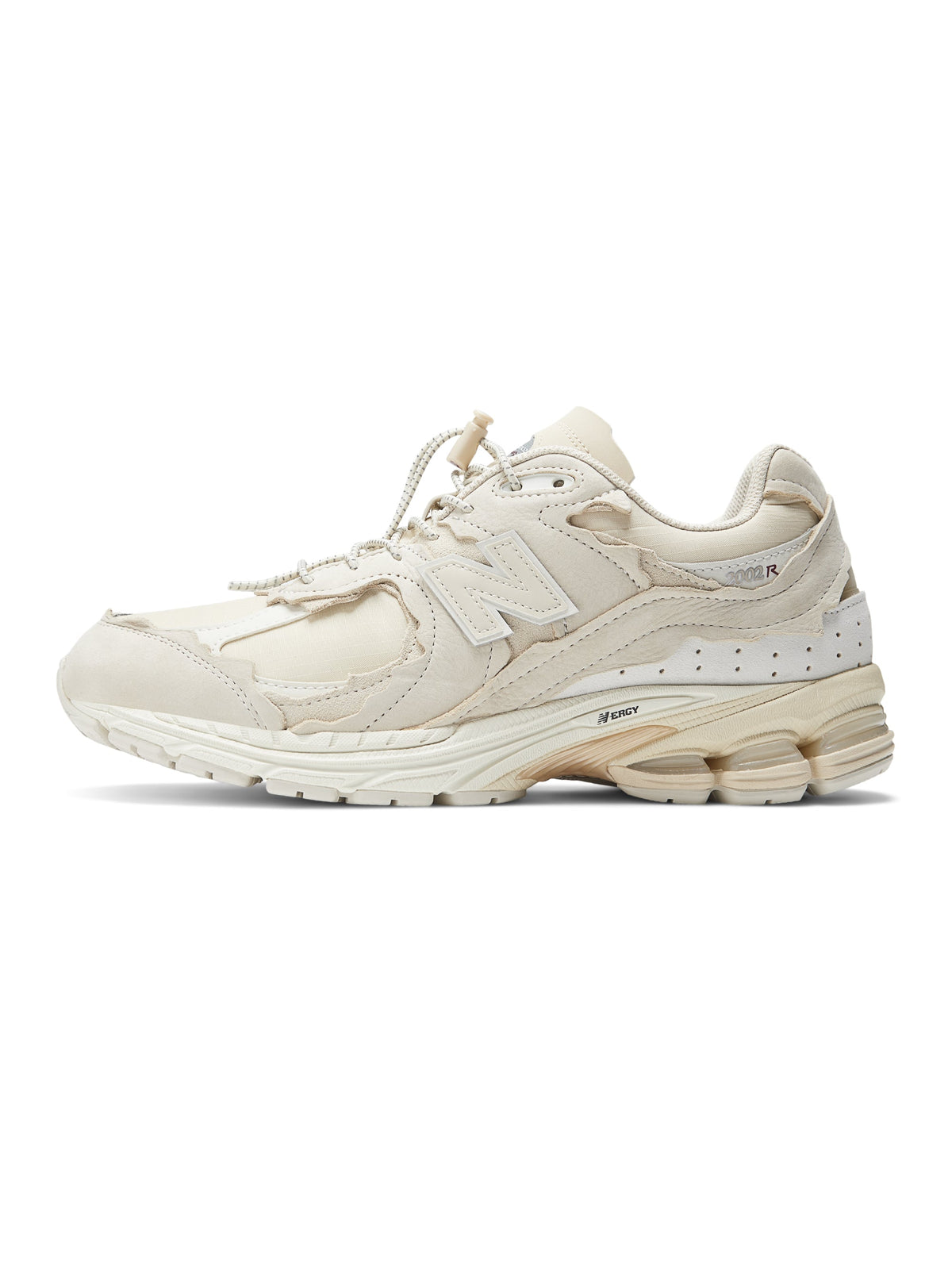2026 New Arrival Sneakers in Suede Retr 2002R Unisex Bianco