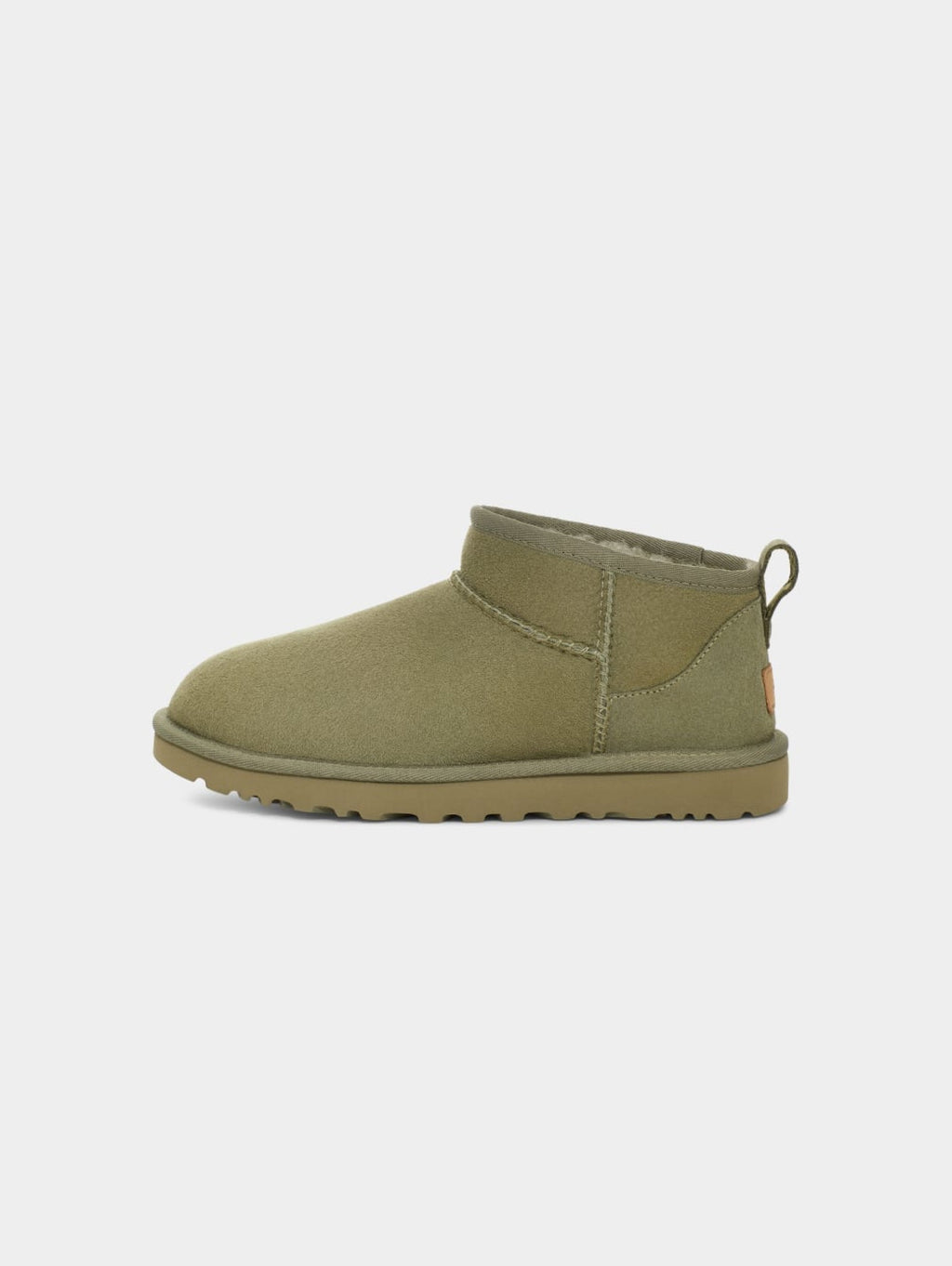 2026 New Arrival Stivaletti in Montone Ultra Mini Classic da Donna Verde