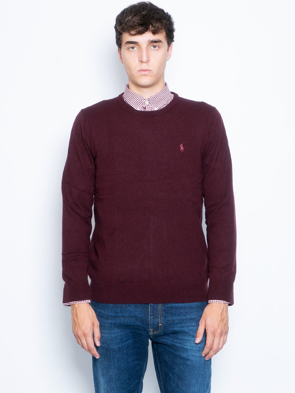 2026 New Arrival Maglia Girocollo in Lana Vinaccia