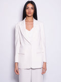 2026 New Arrival Giacca a un Petto Oversize Panna