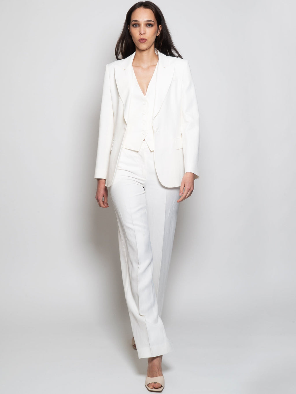 2026 New Arrival Blazer Monopetto Panna