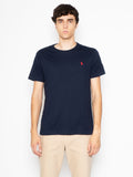 2026 New Arrival T-shirt Girocollo Blu