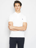 2026 New Arrival Polo in Piquet Slim Fit Bianco